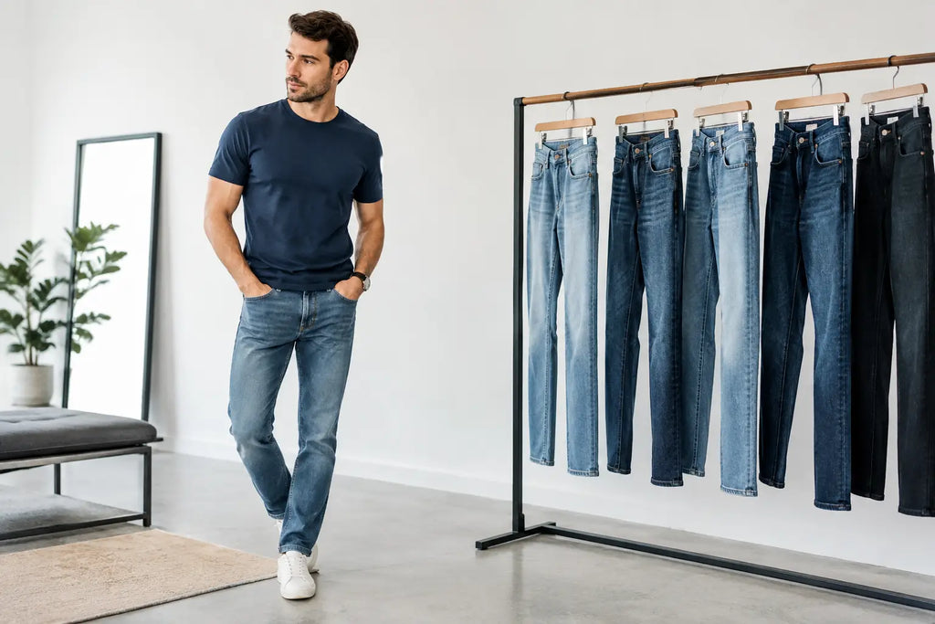 Qué jeans favorecen más a los hombres