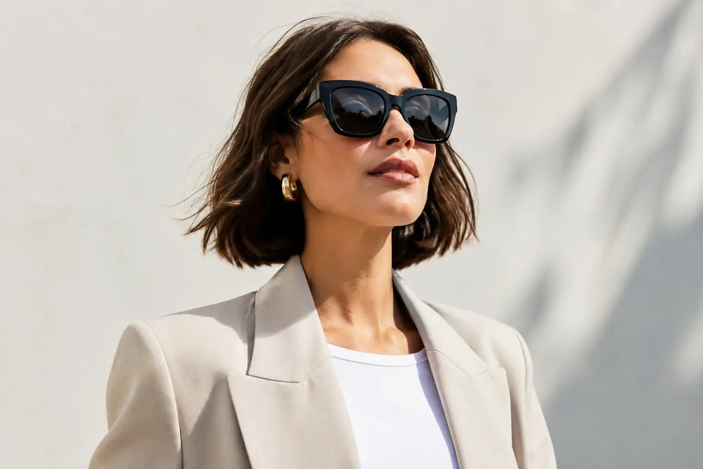 How to Style Statement Sunglasses con actitud