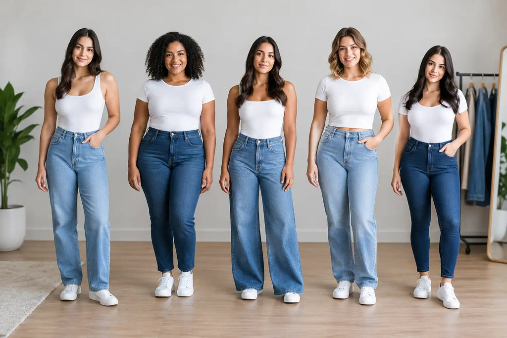 Qué talla de jeans elegir según tu cuerpo