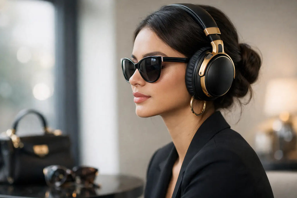 Luxury Headphones Fashion Brand con Estilo