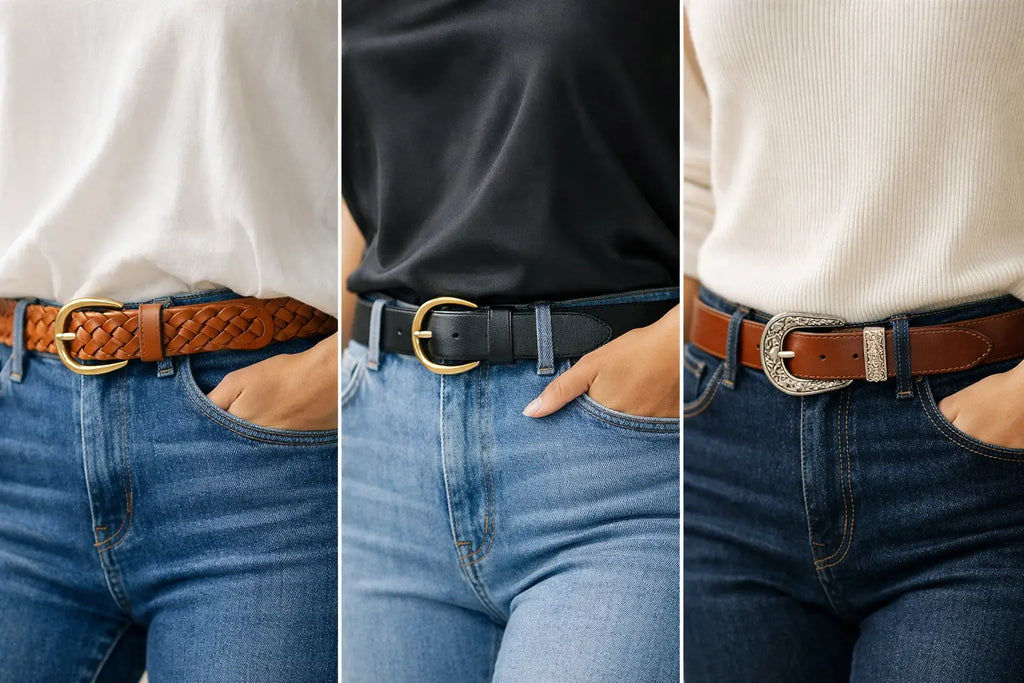 Cinturones para jeans que elevan cualquier look