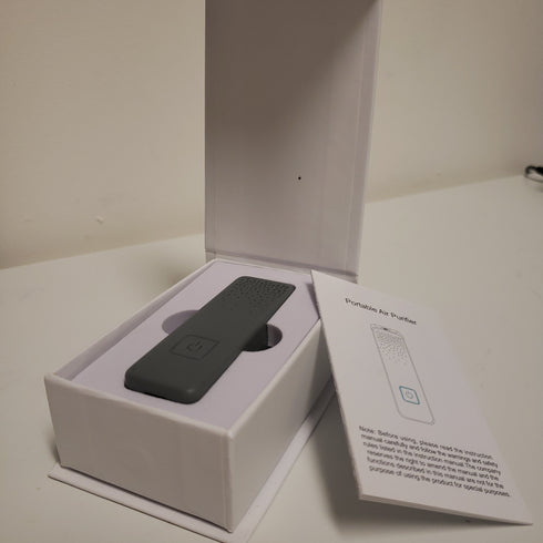 Fashion Cube Ion Personal Oxigen Purification 3D Grey