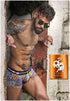 AQ4765 Men's AQ SexyTrunk Men's Hybrid Collection Boxer Briefs Trunk-up Hot Pants – 3-Pack