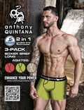 Anthony Quintana Antibacterial Underwear - Hybrid Boxer Brief 3-Pack