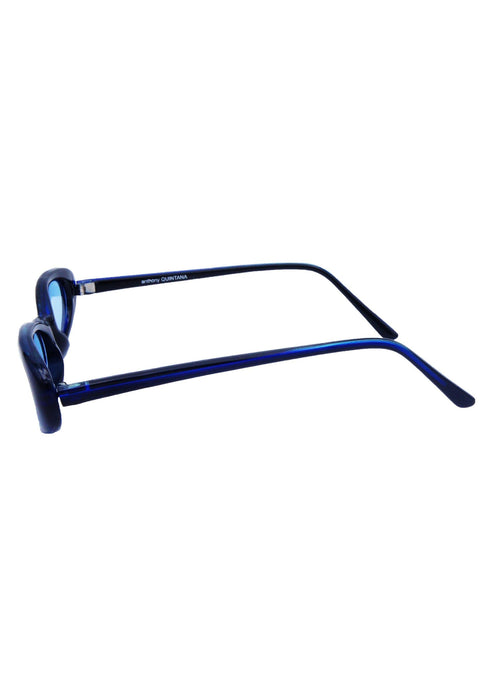 AQ Audrey Classics Retro Sunglasses - Cobalt Blue
