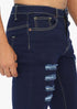Men’s AQ Skinny Fit Ripped Stretch Jean "Harlem"
