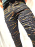 Men's Colour  YL Hand Painted  Skinny Fit Stretch Jean