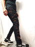Men's Colour  YL Hand Painted  Skinny Fit Stretch Jean