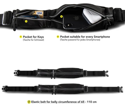 Unisex Sport Expandable belt