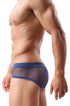 Sexy Mesh Enhancer Classic Brief Underwear, Breathable, with Enhancer front pouch, low rise, show your "Power"