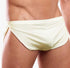 White and Black Duo Sexy Runner Hot Pants Brief Underwear, Breathable TWO PACK