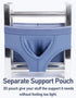 Classic Sexy Enhancer Sport Boxer Brief Underwear, if your friend are you huge and need more space pouch, Breathable , with Enhancer double pouch