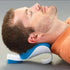 Support Pillow and Cervical Traction Device for Spine Alignment with mask and ear sticks for noise reduction