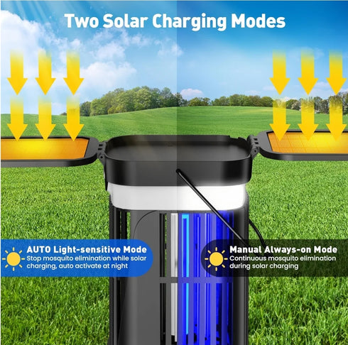 Inteligent Dual Solar Fly Swatter