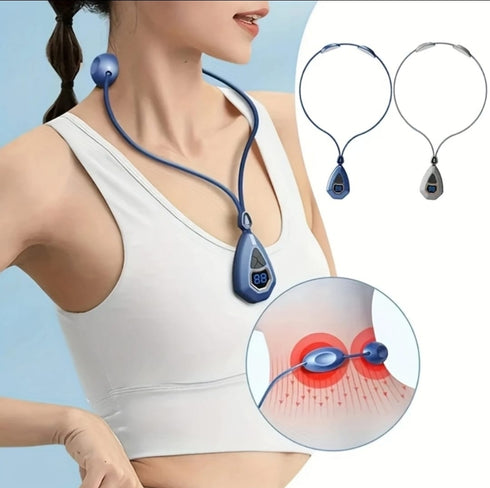 Inteligent Neck Massager for Pain Relief, Lymphatic Drainage, and Relaxation