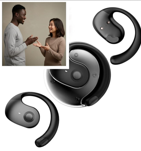 Real-Time Translation Earbuds – 144 Languages AI Translator Headphones