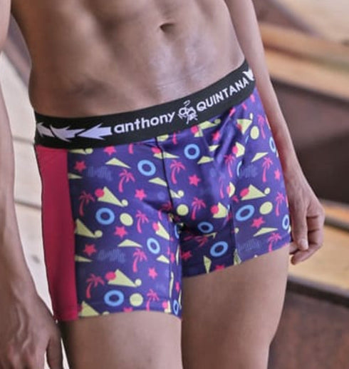 Trial ONE PIECE Men's AQ Boxer long Hybrid Collection Surf Boxer Briefs One Piece AQ4769