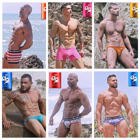 Trial trio PACK Assorted Anthony Quintana Trial Pack: Discover Comfort and Style in Men's Underwear (Regular and Plus Sizes