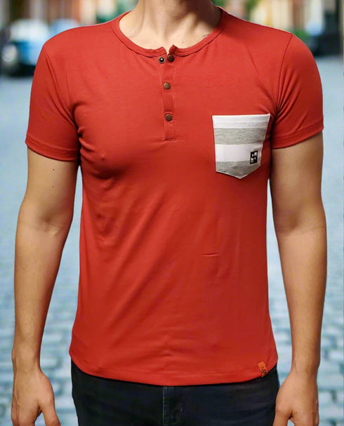 Men's AQ Crew Neck Short Sleeve T-Shirt