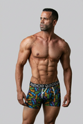 Anthony Quintana Men's Hybrid Boxer Brief long | Iguana Print
