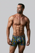 Anthony Quintana Men's Hybrid Boxer Brief long | Iguana Print
