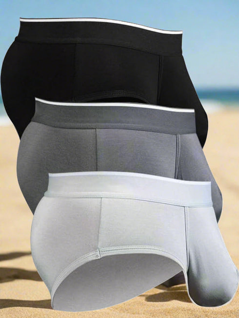 Classic Sexy Enhancer Sport Brief Underwear, if your friend are you huge and need more space pouch, Breathable , with Enhancer double pouch