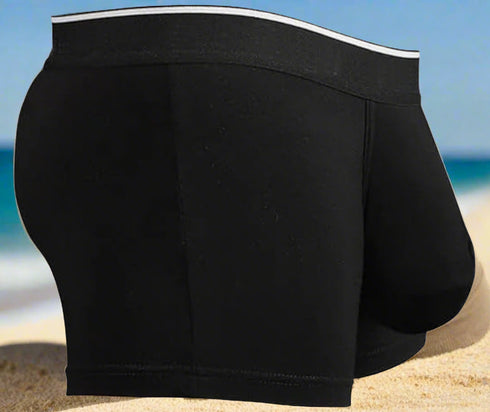 Classic Sexy Enhancer Sport Boxer Brief Underwear, if your friend are you huge and need more space pouch, Breathable , with Enhancer double pouch