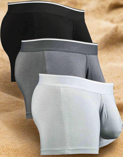 Classic Sexy Enhancer Sport Boxer Brief Underwear, if your friend are you huge and need more space pouch, Breathable , with Enhancer double pouch