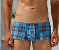 Men's Classic Tartan Sexy Hybrid Boxer Trunk – One Piece Pack Assorted