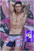 Men's AQ Hybrid 2-in-1 Bulge Enhancer Boxer Briefs & Swim Trunks – 3-Pack