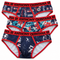 Anthony Quintana Men's Hybrid 2-in-1 Underwear & Swim Brief 3-Pack – Microfiber, Different Prints & Colors, Ergonomic Pouch
