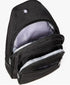 Trendy Fashion Shoulder Sling Bag / Backpack - Black