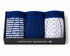 Men's AQ Hybrid Long Boxer Briefs Strips and Anchors Print – 3-Pack