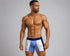 Men's AQ Hybrid Collection 2-in-1 Boxer Long Briefs & Swimwear, Nautical Prints – 3-Pack
