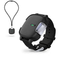 Wearable Fashion Ion Personal Oxigen Purification, 2 in 1 , necklace or Wristband 3D Black