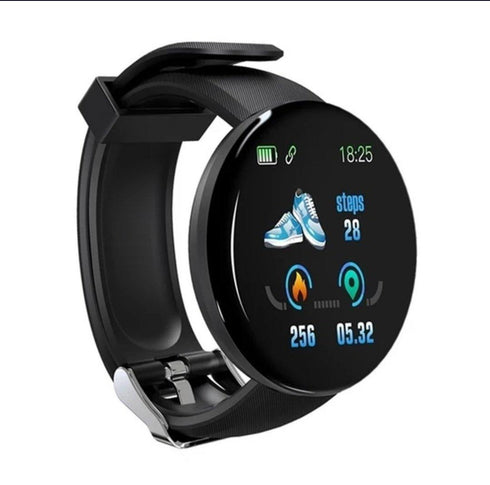AQ Smart Watch & Health Tracker - Black