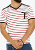 Men's AQ V-neck Short Sleeve T-Shirt