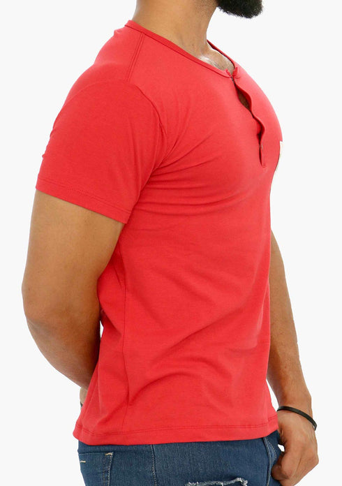 Men's AQ Athletic Fit Crew Neck Short Sleeve T-Shirt