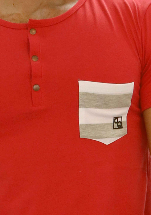 Men's AQ Athletic Fit Crew Neck Short Sleeve T-Shirt