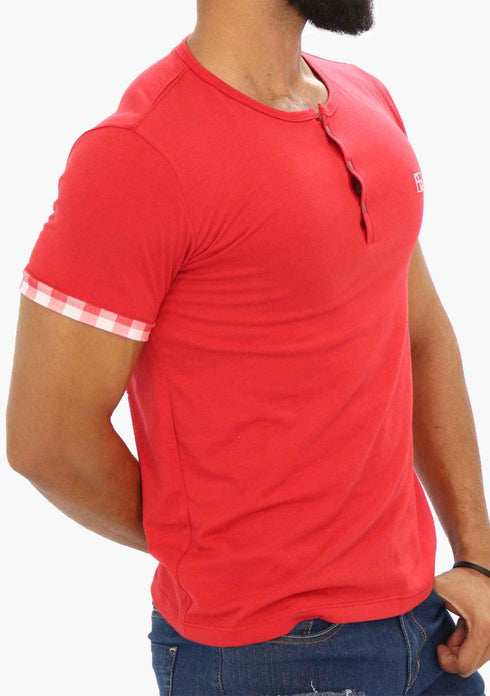 Men's AQ Crew Neck Short Sleeve T-Shirt