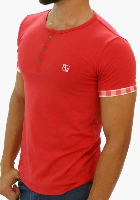 Men's AQ Crew Neck Short Sleeve T-Shirt
