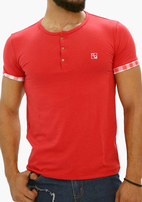 Men's AQ Crew Neck Short Sleeve T-Shirt