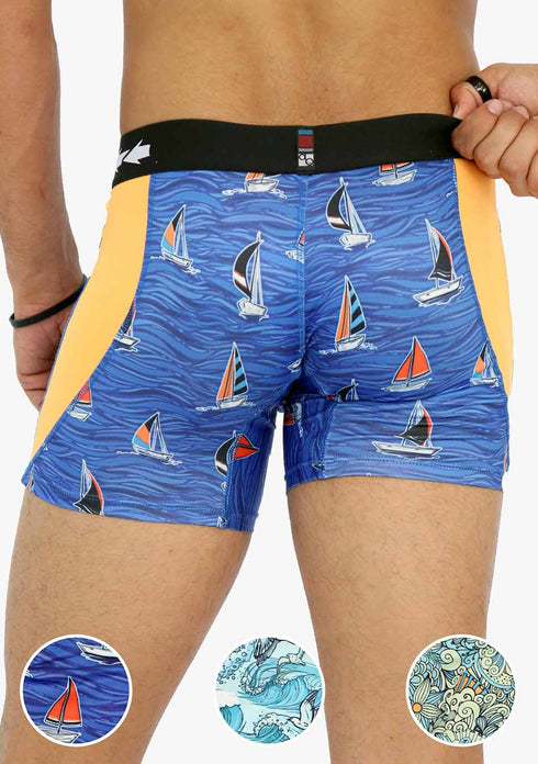 Men's AQ Hybrid Collection Boxer Briefs – 3-Pack (AQ4735)