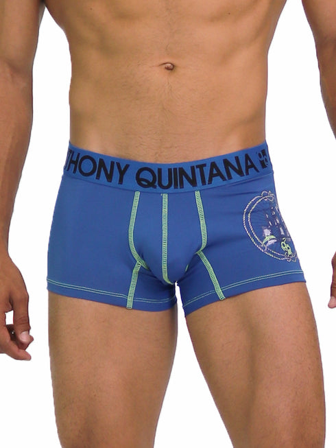 Men's AQ Trunk Men's Hybrid Collection Boxer Briefs Trunk-up Hot Pants – 3-Pack