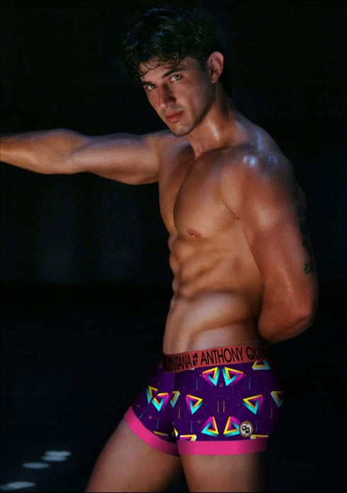 Men's Anthony Quintana Hybrid Collection Butts Up Trunk Boxer Briefs – 3-Pack