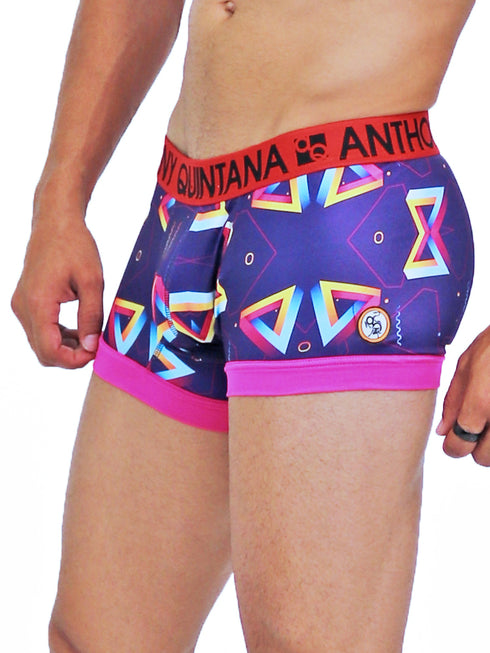 Men's Anthony Quintana Hybrid Collection Butts Up Trunk Boxer Briefs – 3-Pack