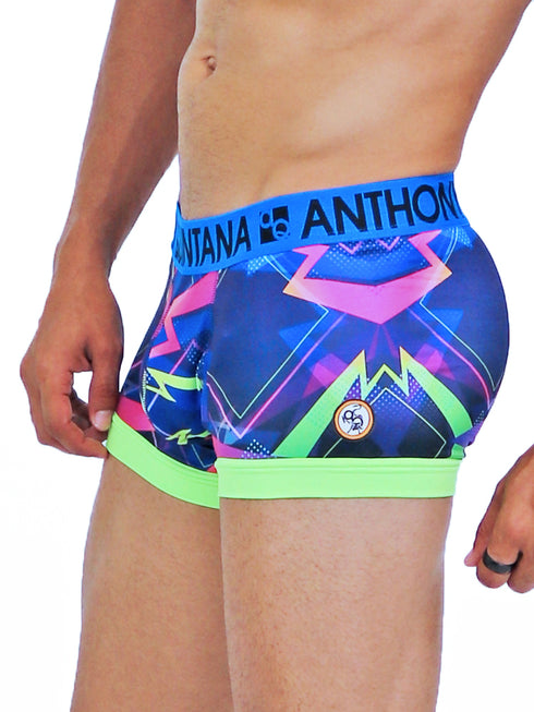 Men's Anthony Quintana Hybrid Collection Butts Up Trunk Boxer Briefs – 3-Pack