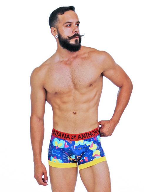 Men's Anthony Quintana Hybrid Collection Butts Up Trunk Boxer Briefs – 3-Pack