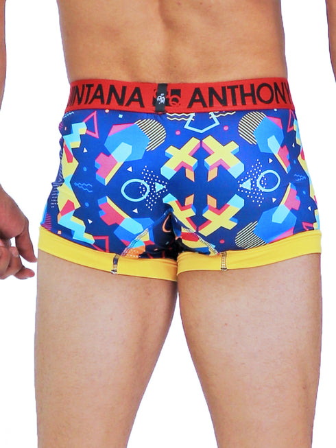 Men's Anthony Quintana Hybrid Collection Butts Up Trunk Boxer Briefs – 3-Pack