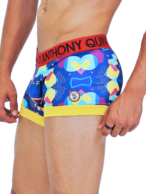 Men's Anthony Quintana Hybrid Collection Butts Up Trunk Boxer Briefs – 3-Pack
